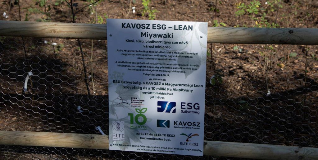 Miyawaki erdő